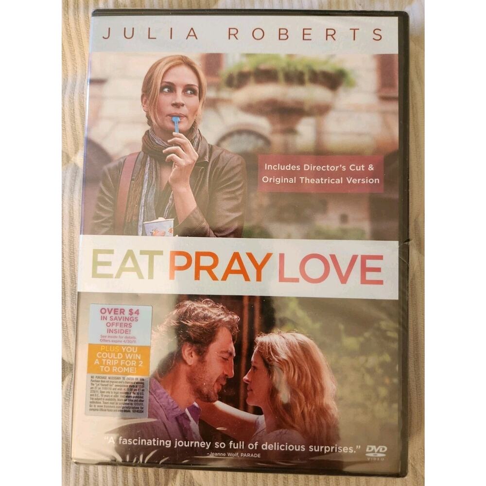 Eat Pray Love (DVD, 2010)